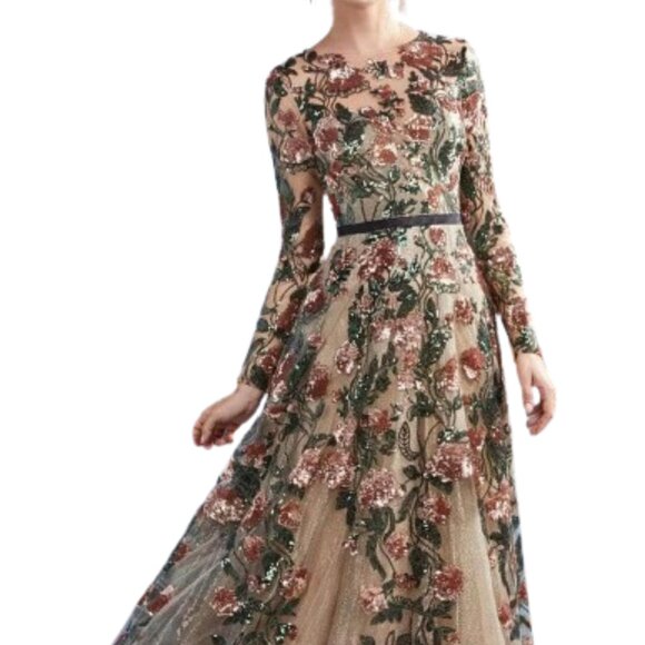 Andrea and Leo A0926 Mother of the Bride Dress Copper size6 - Picture 1 of 8